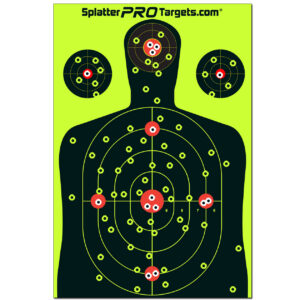 Silhouette Splatter Target – 12 x 18