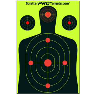 Silhouette Splatter Target – 12 x 18