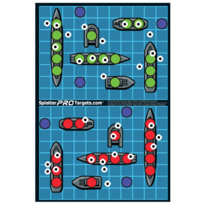 Battleship Splatter Target